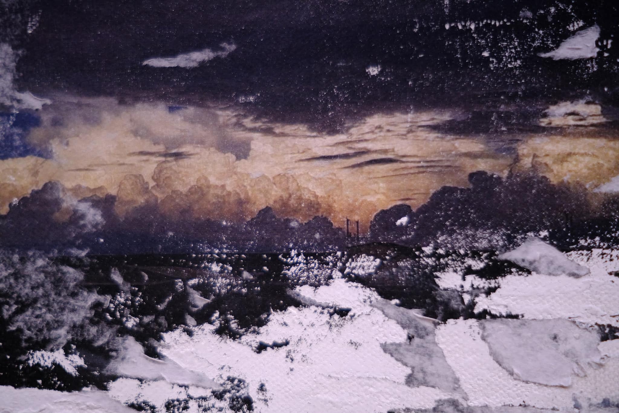 林宏榮 Lin Hrong-Rong 終點站了嗎 ?- 93月台 Already Arrived at the Terminal? - 93 Station 2022 多媒材攝影 Composite Media Photographs 107.5 x 77 cm