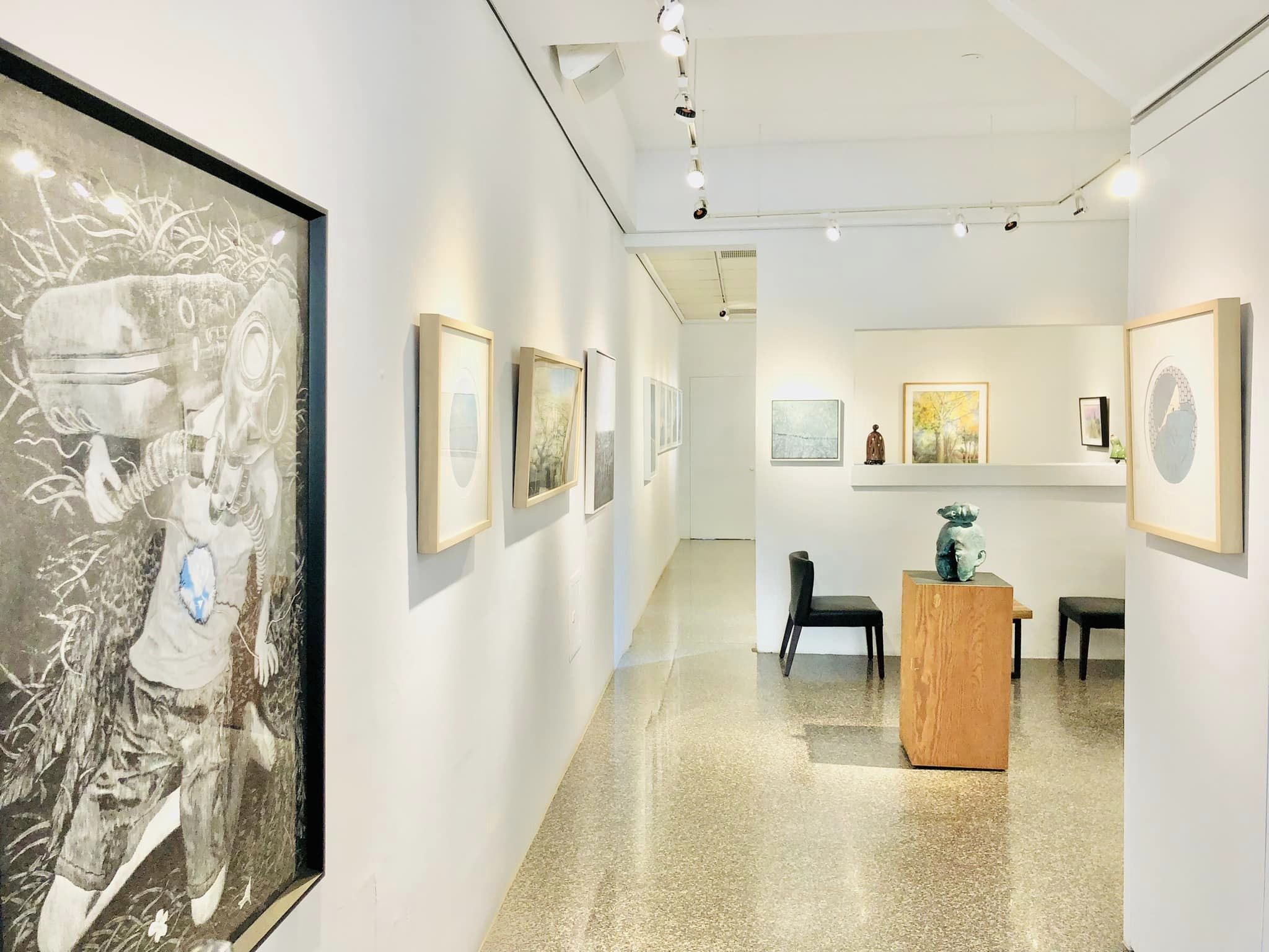 南應大美術系教授群參加【 真實意識 】 米馬羊具象名家邀請展，茶會｜10/08  14:30展期｜09/30- 10/29