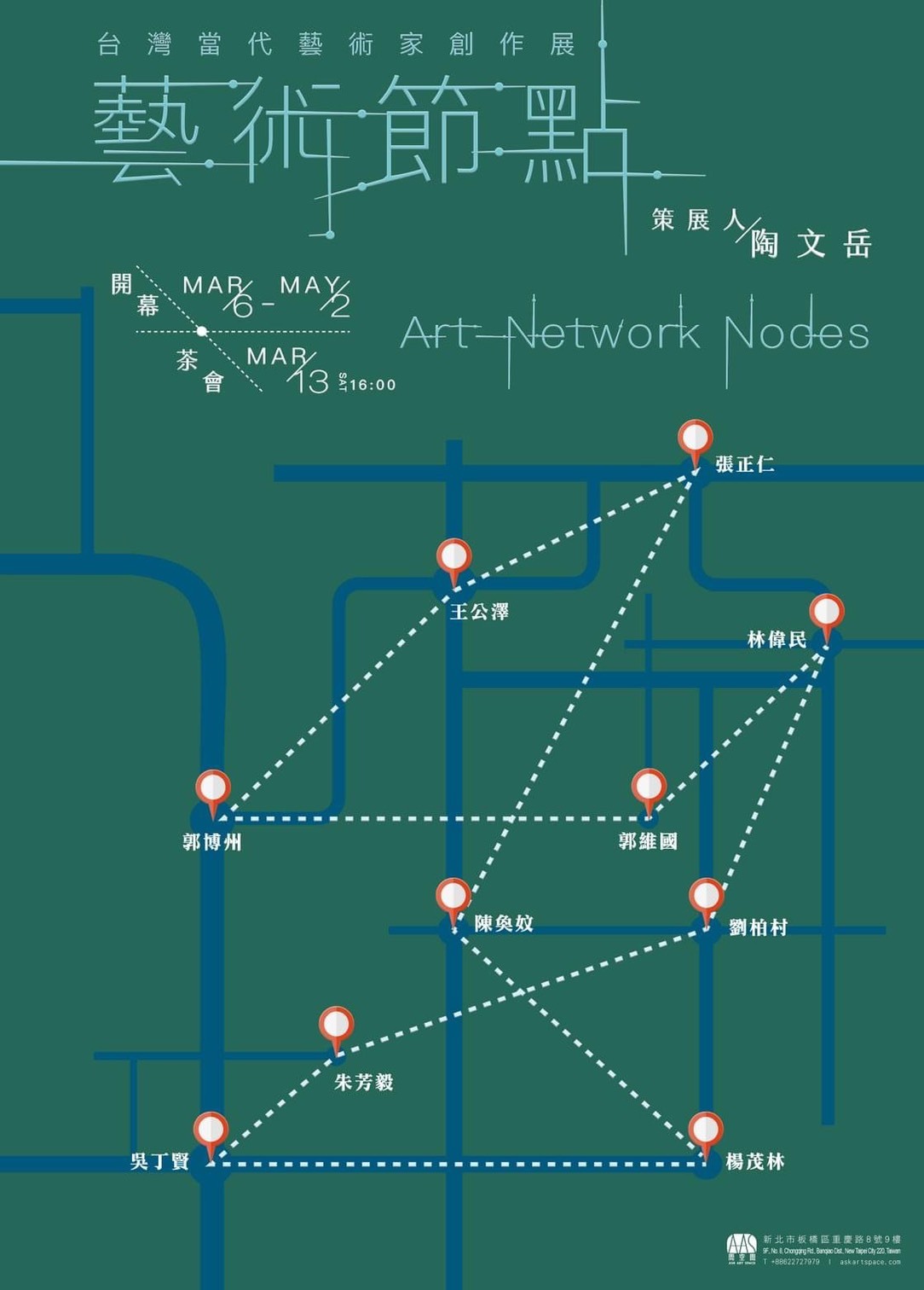 藝術節點 Art-Network Nodes ~ 台灣當代藝術家創作展
