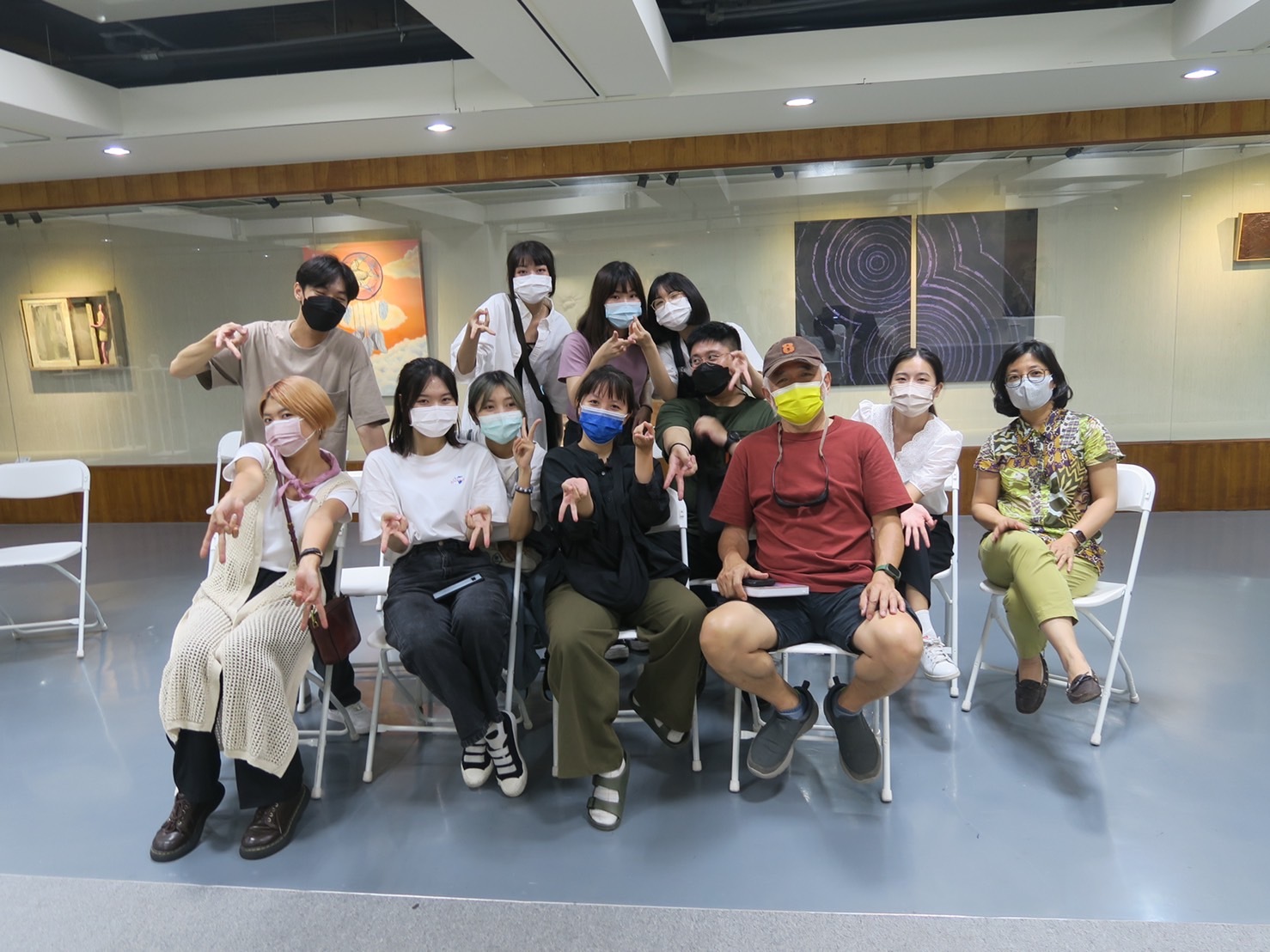 2022/6/17-7/03「潛意  Dive into consciousness」台南應用科技大學 美術系111級 林鴻文與黃怡雯老師小組畢業展