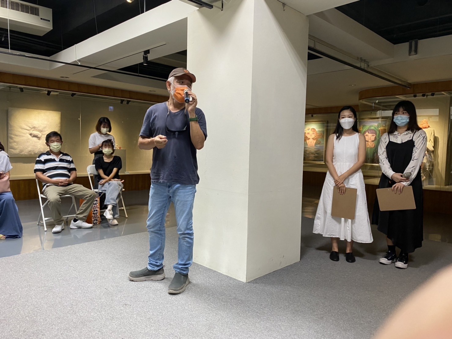 2022/6/17-7/03「潛意 Dive into consciousness」台南應用科技大學 美術系111級 林鴻文與黃怡雯老師小組畢業展