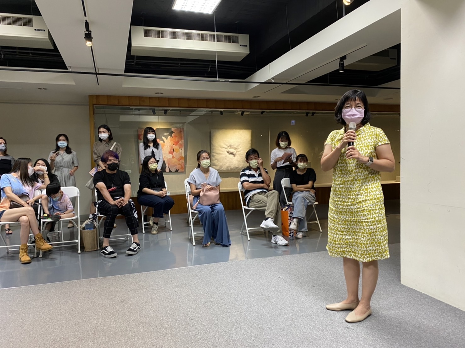 2022/6/17-7/03「潛意 Dive into consciousness」台南應用科技大學 美術系111級 林鴻文與黃怡雯老師小組畢業展