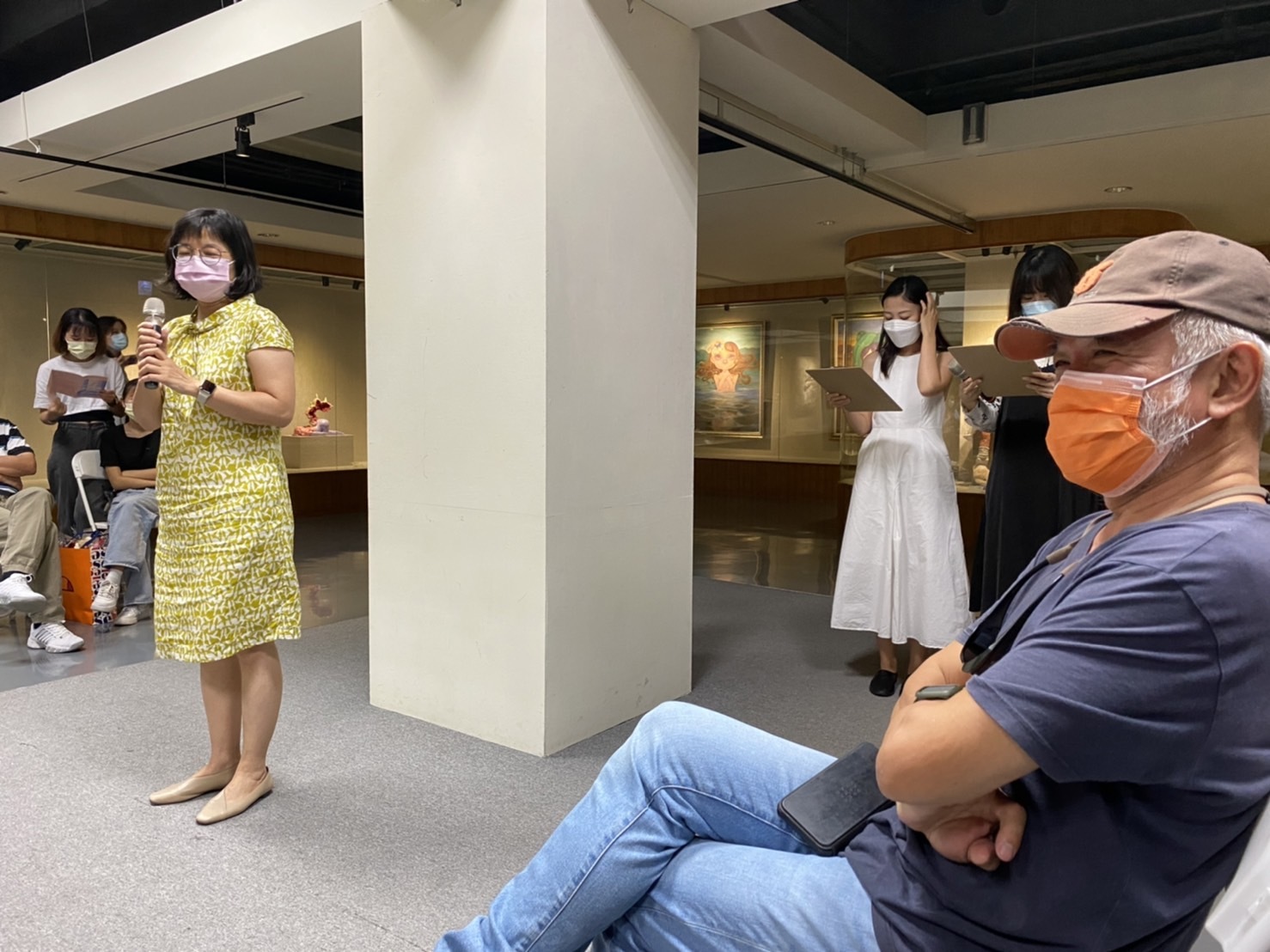 2022/6/17-7/03「潛意 Dive into consciousness」台南應用科技大學 美術系111級 林鴻文與黃怡雯老師小組畢業展