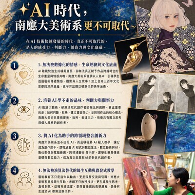 ✨AI時代，南應大美術系更不可取代-2圖片